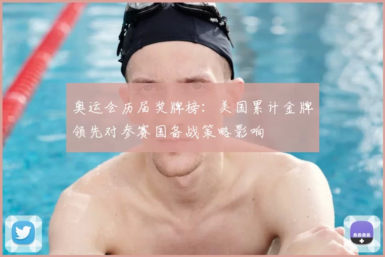 奥运会历届奖牌榜:美国累计金牌领先对参赛国备战策略影响