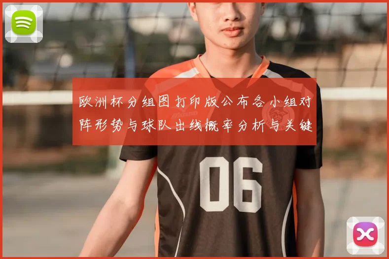 欧洲杯分组图打印版公布各小组对阵形势与球队出线概率分析与关键看点