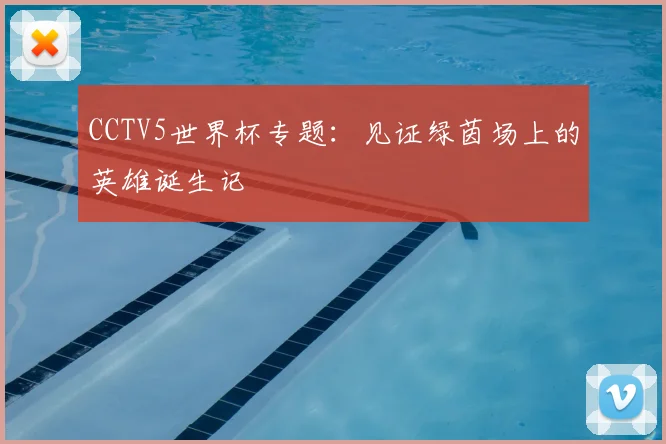 CCTV5世界杯专题:见证绿茵场上的英雄诞生记